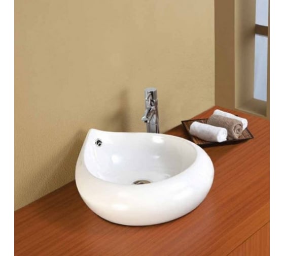 Раковина на столешницу Jaquar белая 00065697 JDS-WHT-25903