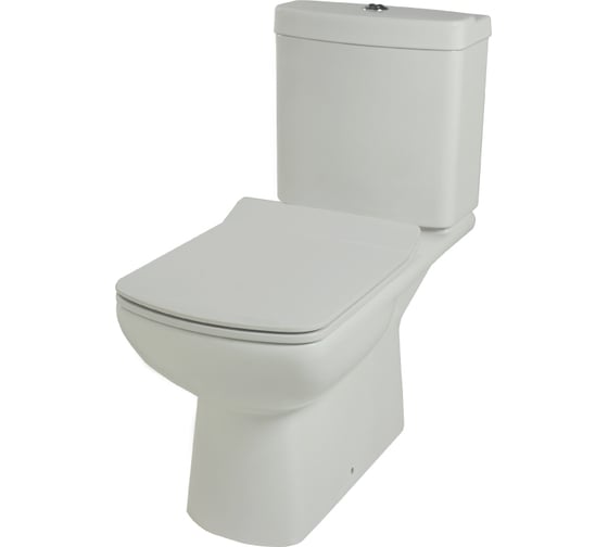 Унитаз-компакт Creo Ceramique TOURS тонкая крышка микролифт 4/6 л., 700x370x790 TO1002N+TO1003N+TO1001N 00028201 1