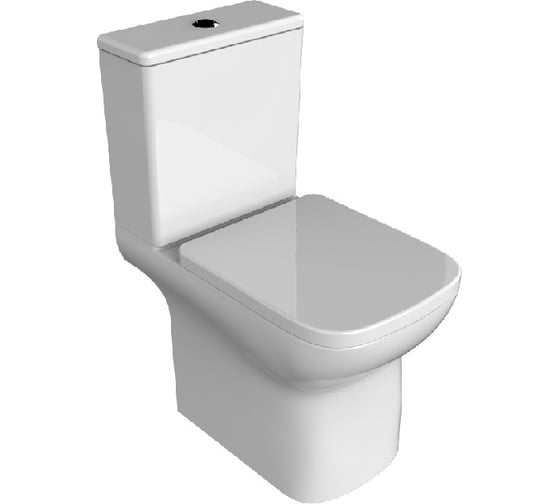 Напольный безободковый унитаз Azario Alba в комплекте с арматурой AZ 8323 00059264