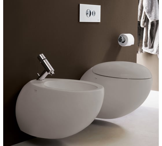 Подвесной унитаз Laufen Alessi One rimless безободковый 00046272 8.2097.1.400.000.1