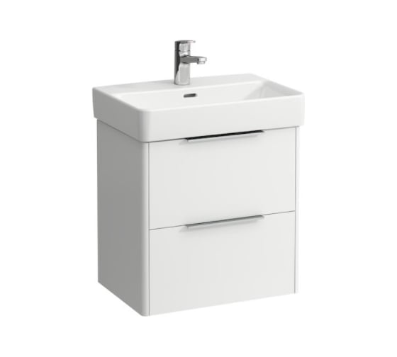 Раковина Laufen PRO S 55х38 см, с отверстием для смесителя, цвет белый 00041831 8.1895.8.000.104.1