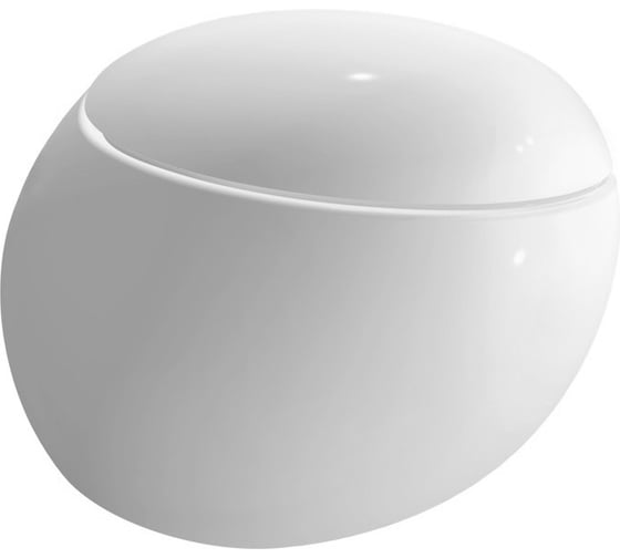 Подвесной унитаз Laufen Alessi One с глубоким смыванием 4.5/3 л, покрытие LCC Х 8.2097.6.400.000.1 00025011