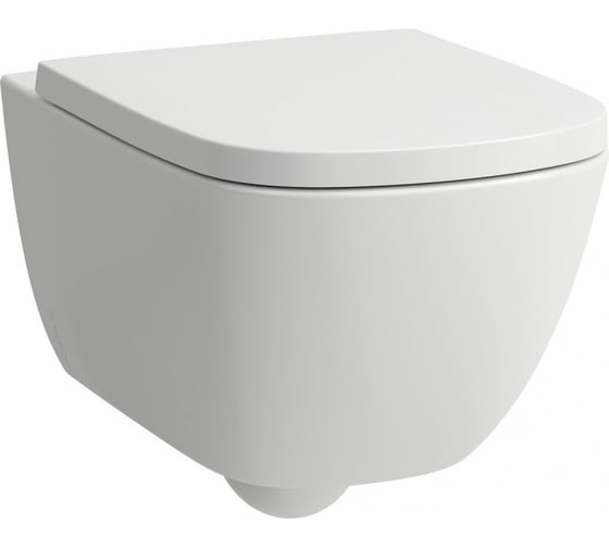 Подвесной унитаз Laufen PALOMBA со скрытым ободком, глубокое смывание 00056475 8.2080.2.000.000.1 1