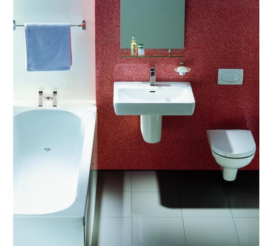 Подвесной унитаз Laufen PRO с глубоким смыванием, цвет белый 00042428 8.2095.1.000.000.1