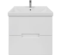 Тумба с раковиной в ванную RUVANN KANI 50 + Фест 50 подвесная Т.KANI.П-50П-KIT-FES