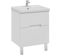 Тумба с раковиной в ванную RUVANN KANI 50 + Фест 50 напольная Т.KANI.П-50Н-KIT-FES