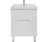 Тумба с раковиной в ванную RUVANN KANI 50 + Фест 50 напольная Т.KANI.П-50Н-KIT-FES