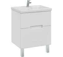 Тумба с раковиной в ванную RUVANN KANI 50 + Фостер 50 напольная Т.KANI.П-50Н-KIT-FOS