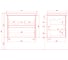 Тумба с раковиной в ванную RUVANN DREVA 70 + Фостер 70 подвесная Т.DREVA.Д-70П-KIT-FOS 9