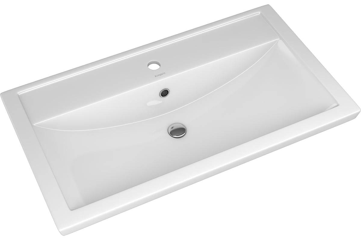 Тумба с раковиной в ванную RUVANN KANI 80 + Фостер 80 напольная Т.KANI ...