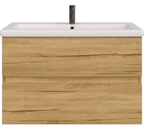 Тумба с раковиной в ванную RUVANN DREVA 70 + Como 70 подвесная Т.DREVA.Д-70П-KIT-COM