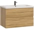 Тумба с раковиной в ванную RUVANN DREVA 70 + Como 70 подвесная Т.DREVA.Д-70П-KIT-COM 1