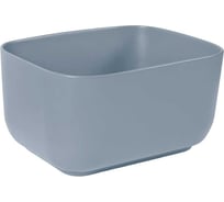 Керамическая раковина Santi Line накладная (голубая матовая) SL-1112BM