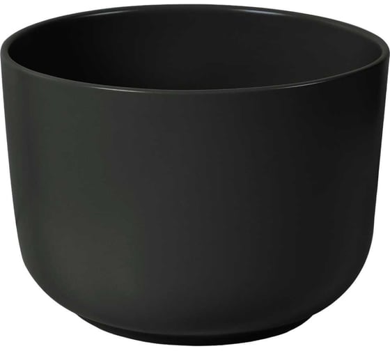 Керамическая раковина Santi Line накладная (чёрная матовая) SL-1110MB