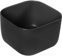 Керамическая раковина Santi Line накладная (чёрная матовая) SL-1111MB