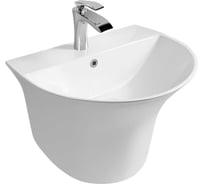 Керамическая раковина Santi Line подвесная, с переливом SL-4020