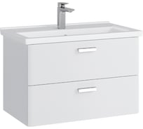 Тумба в ванную подвесная с раковиной RUVANN WELLEN 80 + Миранда 80 Т.WELLEN.Э-80П-KIT-MIR