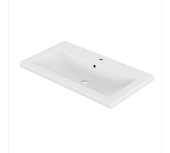 Тумба с раковиной WELLEN 80 + Como 80 в ванную напольная RUVANN Т.WELLEN.Э-80Н-KIT-COM