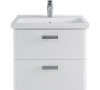 Тумба в ванную подвесная с раковиной RUVANN WELLEN 60 + Фест 60 Т.WELLEN.Э-60П-KIT-FES