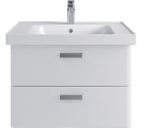 Тумба в ванную подвесная с раковиной RUVANN WELLEN 70 + Грейс 70 Т.WELLEN.Э-70П-KIT-GRE