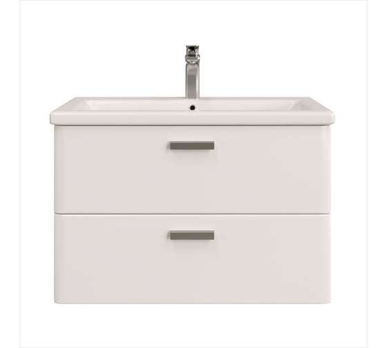 Тумба в ванную подвесная с раковиной RUVANN WELLEN 70 + Como 70 Т.WELLEN.Э-70П-KIT-COM 1