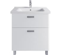 Тумба в ванную напольная с раковиной RUVANN WELLEN 70 + Миранда 70 Т.WELLEN.Э-70Н-KIT-MIR