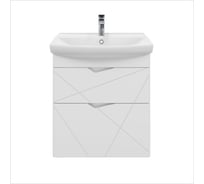 Тумба с раковиной YUTON 70 + Клермонт 70 в ванную подвесная RUVANN Т.YUTON.П-70П-KIT-KLE