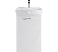 Тумба в ванную универсальная с раковиной RUVANN YUTON 45 + Клермонт 45 Т.YUTON.П-45-KIT-KLE