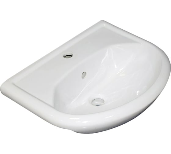 Тумба с раковиной в ванную RUVANN VASA 55 + Уют 55 напольная Т.VASA.П-55Н-KIT-UYuT