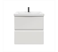 Тумба подвесная с раковиной в ванную RUVANN WELLA 60 + Фостер 60 Т.WELLA.П-60П-KIT-FOS