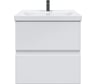 Тумба подвесная с раковиной в ванную RUVANN WELLA 50 + Фест 50 Т.WELLA.П-50П-KIT-FES