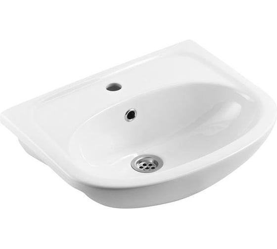 Тумба с раковиной RUVANN NEWA 50 + Уют 50 в ванную, напольная Т.NEWA.П-50Н-KIT-UYuT