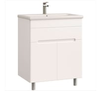 Тумба с раковиной RUVANN NIKA 70 + Como 70 в ванную, напольная Т.NIKA.П-70Н-KIT-COM
