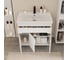 Тумба с раковиной RUVANN NIKA 80 + Фест 80 в ванную, напольная Т.NIKA.П-80Н-KIT-FES 5