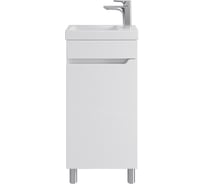Тумба с раковиной RUVANN LUVA 40 + Енисей 40 в ванную, универсальная Т.LUVA.П-40-KIT-ENI