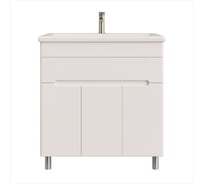 Тумба с раковиной RUVANN NIKA 80 + Como 80 в ванную, напольная Т.NIKA.П-80Н-KIT-COM