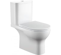 Унитаз-компакт ALCORA Esperanza Comfort 3/6, безободковый, с сиденьем дюропласт, микролифт CT10128CR