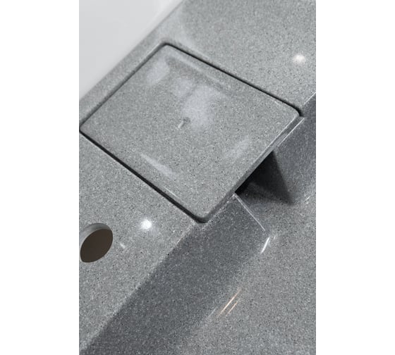 Раковина над стиральной машиной Stella Polar Солярис 60x50, серая SP-00001679