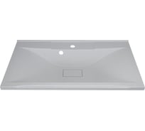 Раковина для ванной uperwood кварцевая Elen Quartz 80x45x15,8 см, черная матовая, уголь 297000020