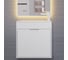 Тумба с раковиной для ванной uperwood Modul 60 см, подвесная, матовая, белая 393020556 1
