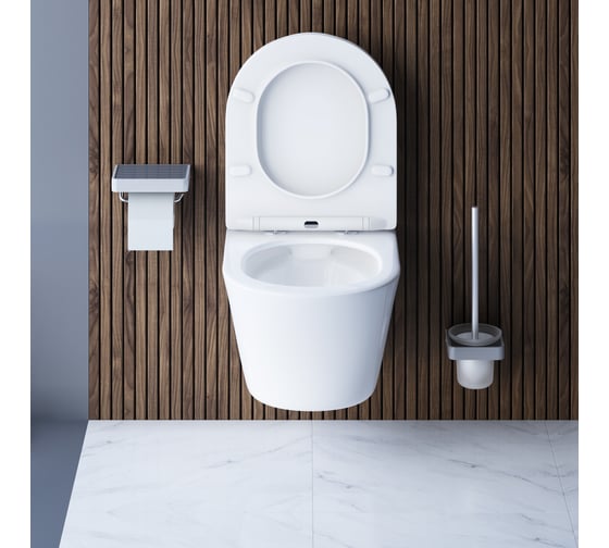 Подвесной унитаз Damixa Skyline безободковый, с сиденьем микролифт DX35C1700SC