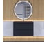 Подвесная тумба с раковиной для ванной uperwood Tanos-Classic Quartz 80x45x55 см, черная/уголь 3930421700 9