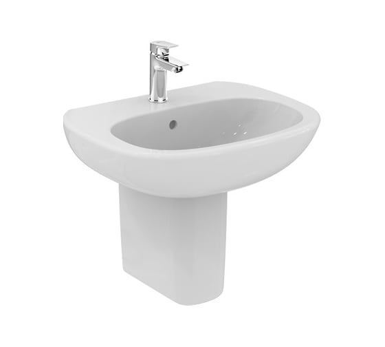 Умывальник Ideal Standard T351401 TESI 60 см с отверстием под смеситель 00039060