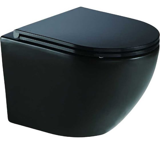Унитаз подвесной Weltwasser WW MERZBACH 041 XL MT-BL 10000008269