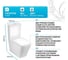 Унитаз-компакт Weltwasser WW GELBACH 001 ST GL-WT 10000006090 3