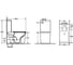 Унитаз-компакт Weltwasser WW GELBACH 001 XL GL-WT 10000003734 4