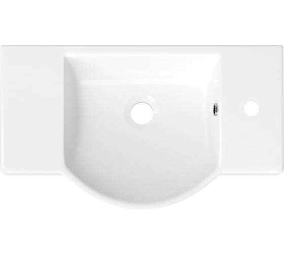 Раковина для ванной Wellsee WC Area в наборе 2 в 1: подвесная/накладная раковина; универсальный донный клапан в цвете хром 202011587