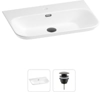 Подвесная раковина для ванной комнаты Wellsee Éclatant 2.0 в наборе 2 в 1 202011552