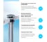 Раковина для ванной Wellsee WC Area в наборе 2 в 1 202011555 8