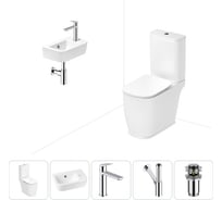 Унитаз-компакт Lavinia Boho Bell Pro в комплекте 5 в 1 для туалета 202008500